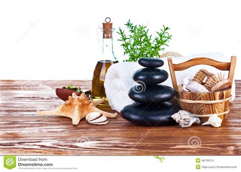 Spa Still Life With Oil Stock Photo Image Of Medical