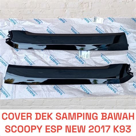 Jual Cover Under Side Scoopy Fi Esp New K Ring Dek Samping Bawah Footres Shopee