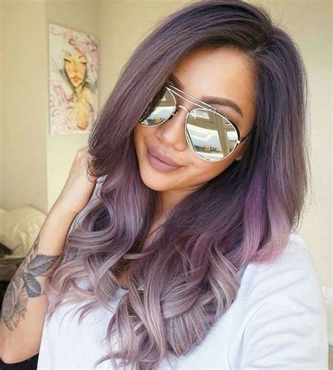 D A N I I M A R I E Hair Color Purple Grey Ombre Hair Purple Hair