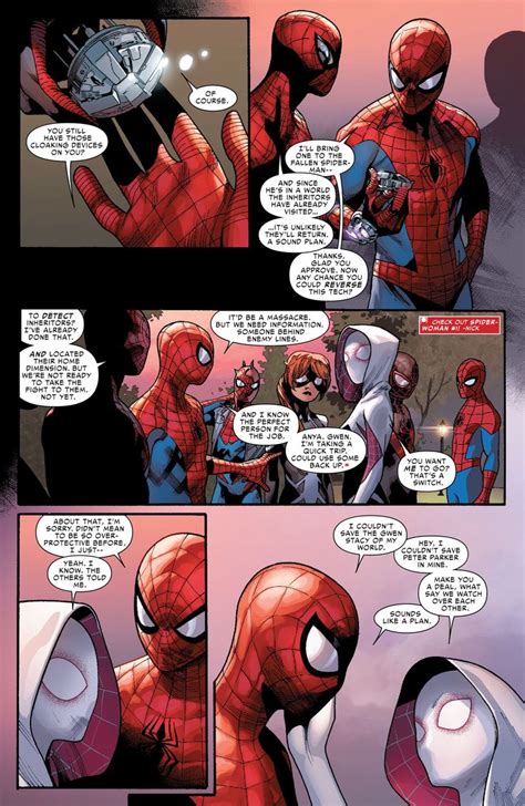Amazing Spider Man 11 Spiderverse Saga Peterparker And Gwenstacy