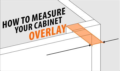 How To Measure Your Cabinet Door Overlay Cabinet Doors Building