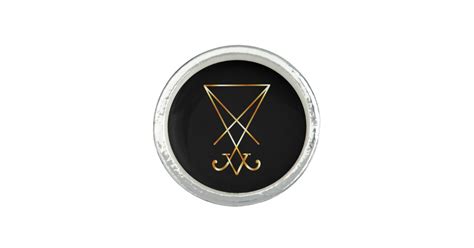 The Golden Sigil Of Lucifer Ring Zazzle