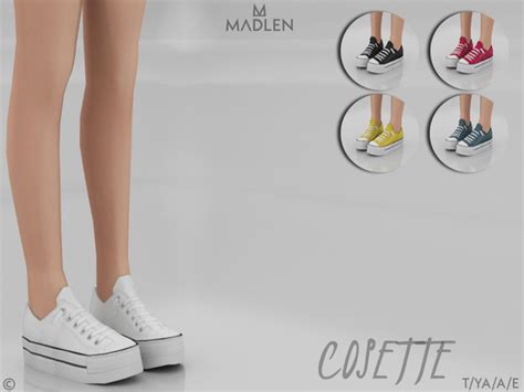 Madlen Cosette Shoes By Mj95 At Tsr Sims 4 Updates