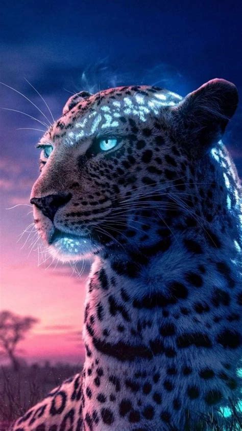 Neon Predator Jaguar Iphone Wallpaper Iphone Wallpapers Iphone