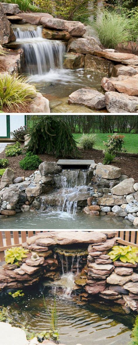 90 Graceful Backyard Waterfall Inspirations On A Budget For The Home