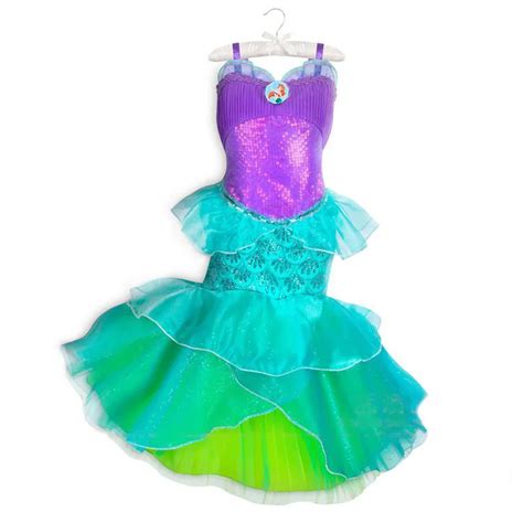 Child Costumes Girls Princess Dresses Ariel Cosplay Costume Little