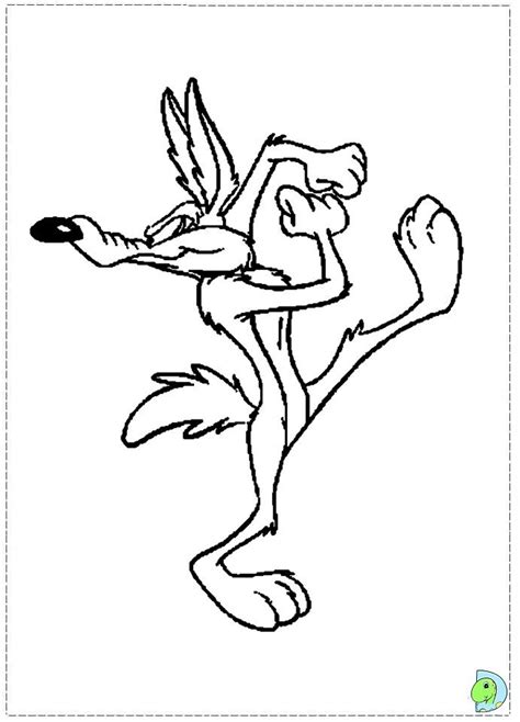 Maybe you would like to learn more about one of these? Wile e Coyote Coloring page | Cartoon character tattoos ...