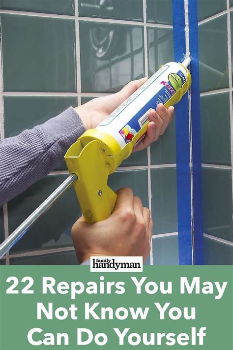 22 Repairs You May Not Know You Can Do Yourself Repair Repair And