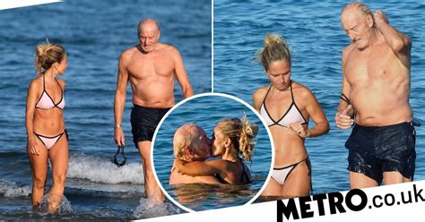 Charles Dance Shares Smooch With Girlfriend As They Enjoy Venice Trip