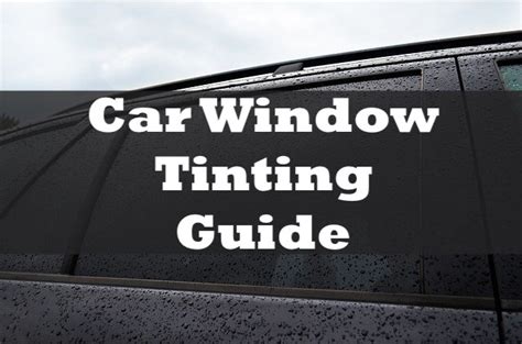 Car Window Tinting A Full Guide To Car Window Tinting Innovate Car