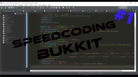 Speedcoding 1 Plugin Bukkit Tournoi Pvp Youtube