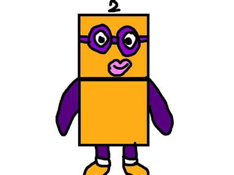 Two The Numberblock From Numberblocks By Mikejeddynsgamer89 On Deviantart