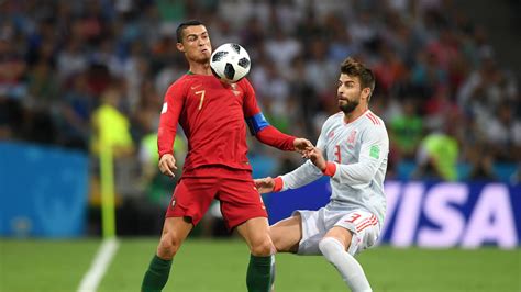 Portugal 3 3 Spain Cristiano Ronaldos First World Cup Hat Trick