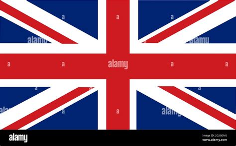 United Kingdom England Flag Logo Design Vector Template Stock Vector