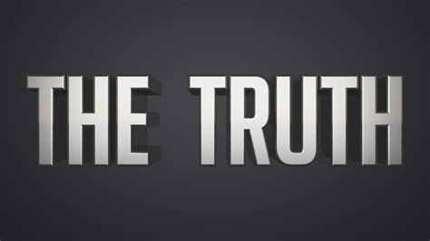 Do You Know The Truth?