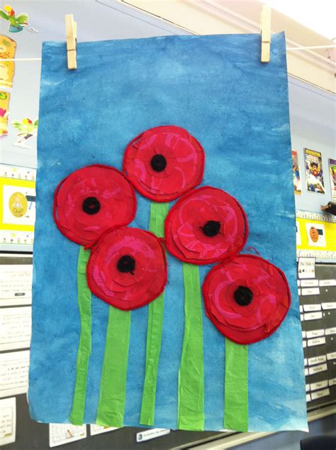 Poppies For Remembrance Day K Crafts Diy Arts And Crafts Holiday
