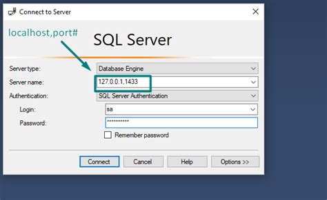 Using Sql Server Management Studio To Remote Connect To Docker