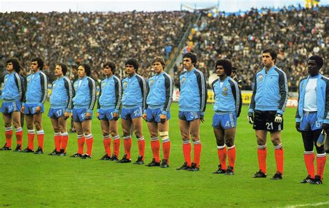 En italie, en france et à l'international. THE VINTAGE FOOTBALL CLUB: Italie-FRANCE 1978.