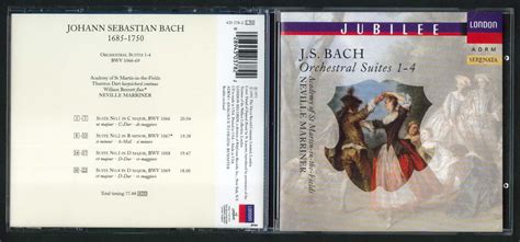 neville marriner bach orchestral suites 1 4 cd 1991