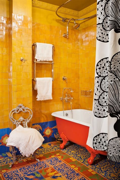 Bohemian bathroom, boho bathroom, boho decor, bohemian decor. 25 Awesome Bohemian Bathroom Design Inspirations