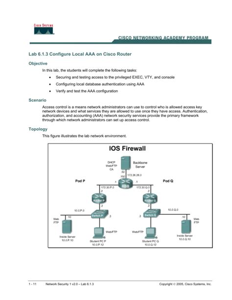 Configure Local AAA On Cisco Router