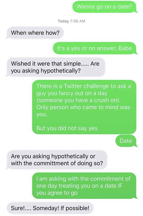 Funny Responses Women Got After Asking Their Crush On A Date Bored Panda
