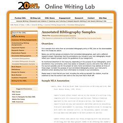 I'm trying to create an annotated bibliography using apa style. Essay best papers