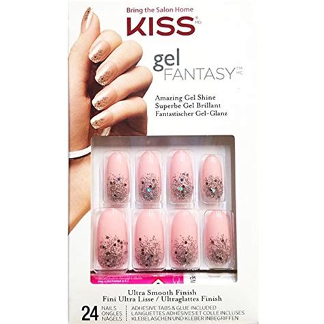 Kiss Gel Fantasy Ready To Wear Gel 24 Nails Kgn53 Olivia You Can