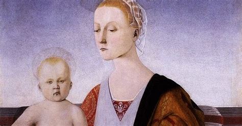 Le Muse Piero Della Francesca Bottega Madonna Col Bambino