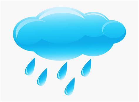 Rain Cloud Drawing Clipart Png Download Rain Drops From Cloud Clip