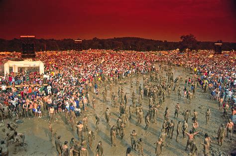 Woodstock 94 Crowd At Dusk Flickr Photo Sharing