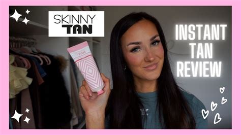 Skinny Tan Instant Tan Review Demo Youtube