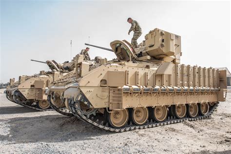 Us Army Deploys More M2a3 Bradley Fighting Vehicles To Syria