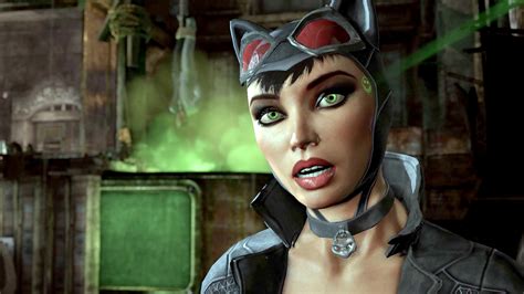 Batman Arkham City Catwoman Unaware Of Her Peril Batman Arkham