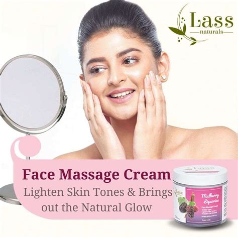 Lass Naturals Buy Mulberry Liquorice Face Massage Cream