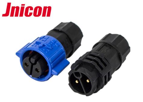 Jnicon Waterproof Male Female Connector 3 Pin Push Lock Electrical