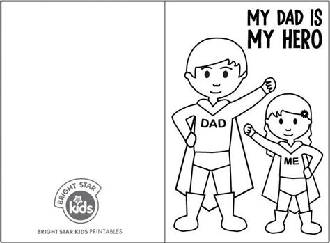 Super Dad Fathers Day Printable Fathers Day Presents Fathers Day