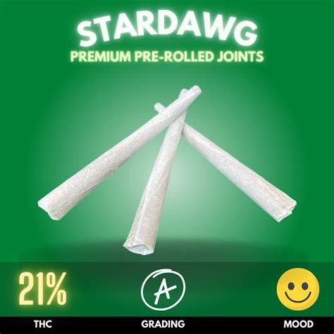 Stardawg Premium Pre Rolled Joints 3 Pack Prikpot