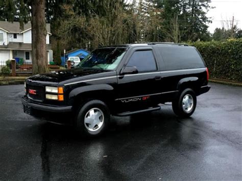 Find Used 1995 Gmc Yukon Gt Sport Utility 2 Door In Buxton Oregon