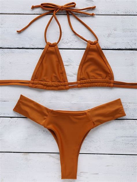 Orange Halter Bikini — 1561 € Size
