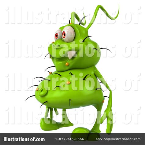 Green Germ Clipart 1273281 Illustration By Julos