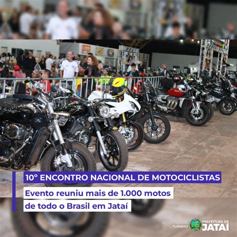 10º Encontro Nacional de Motociclistas reúne mais de 1 000 motos
