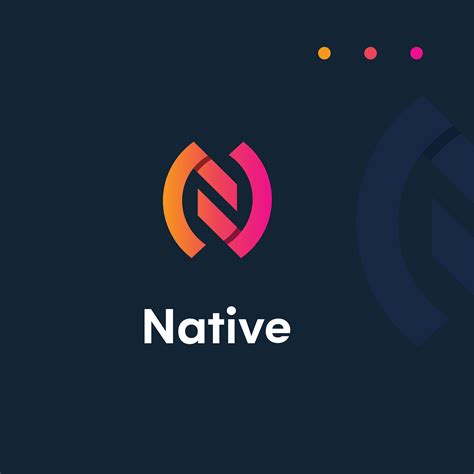 Native Logo Design N Letter Logo On Behance
