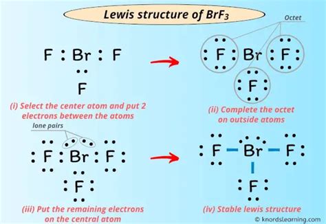 Lewis Structure Of Brf3 With 5 Simple Steps To Draw