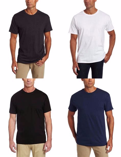 Hanes Hanes Mens Ultimate X Temp Crew Neck Soft Breathable T Shirts