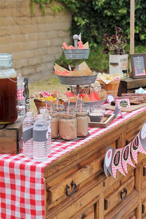 15 Rustic Bbq Wedding Reception Ideas For Backyard Inspiration