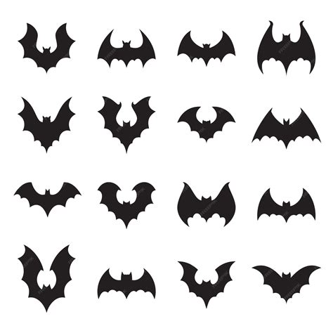 Premium Vector Vampire Bat Silhouette