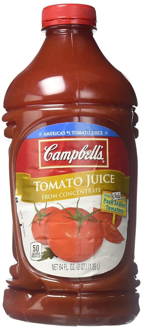 Campbells Tomato Juice 64 Oz Grocery And Gourmet Food