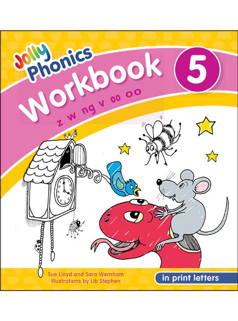Jolly Phonics Workbook 5 In Print Letters — Jolly Phonics