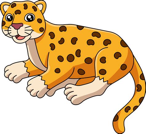 Vector De Personaje De Dibujos Animados De Jaguar Friendlystock
